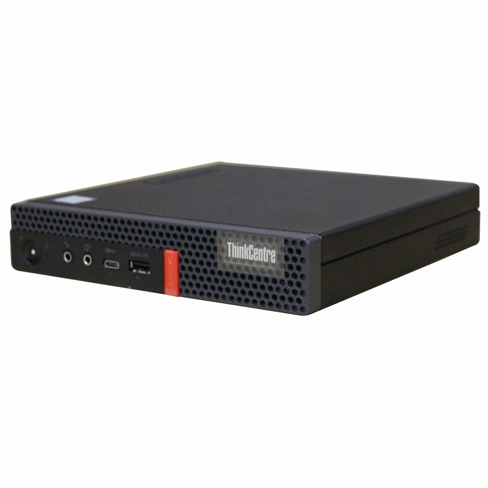 中古lenovo ThinkCentre M920qデスクトップパソコン(Core i5-8500T, メモリー8GB, SSD128GB+HDD500GB)（Intel Core i5-8500T / Windows 11 64bit ）