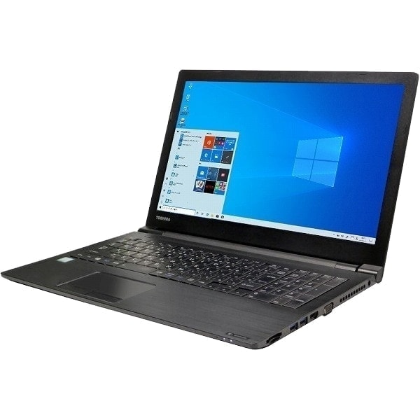 東芝dynabookB65/J 15インチノートパソコン Core i3-7100U 8GBメモリー SSD120GB 中古品（Core i3-7100U / Windows 10 64bit ）