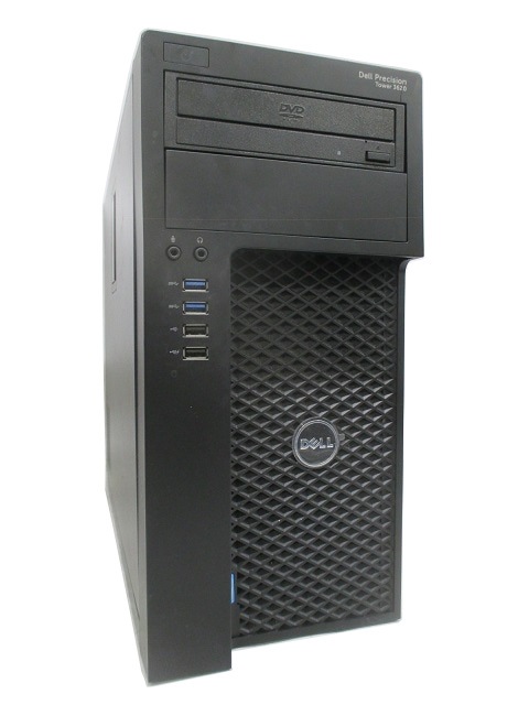 DELL PRECISION 3620 Tower (1920906) - XeonE3-1245v5, メモリ32GB, ビデオボードQuadroP2000（XeonE3-1245v5 / OS無 (Operating System not included) ）