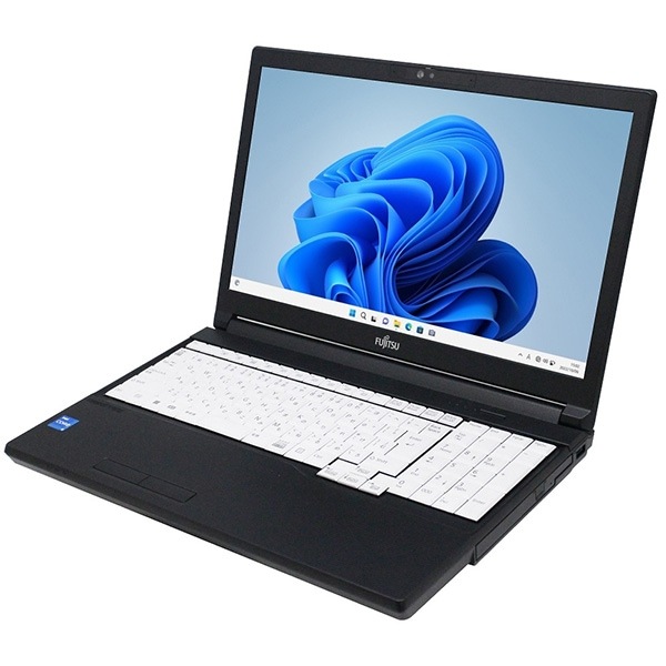 富士通LIFEBOOKA5513/M 中古ノートパソコン (Core i5-1345U/メモリ16GB/SSD256GB/15インチ液晶/Windows11/WEBカメラ/テンキー付)（Core i5-1345U / Windows 11 ）