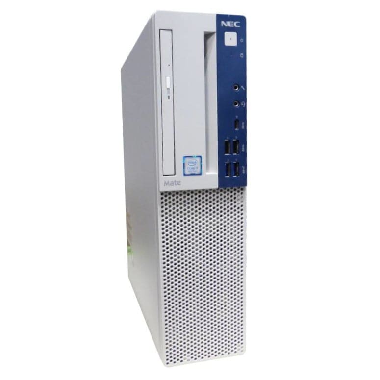 NECMateMB-4 Desktop PC Core i3-8100 8GB RAM 500GB HDD DVD Multi Windows 11 64bit Used (1241708)（Core i3-8100 / Windows 11 64bit ）