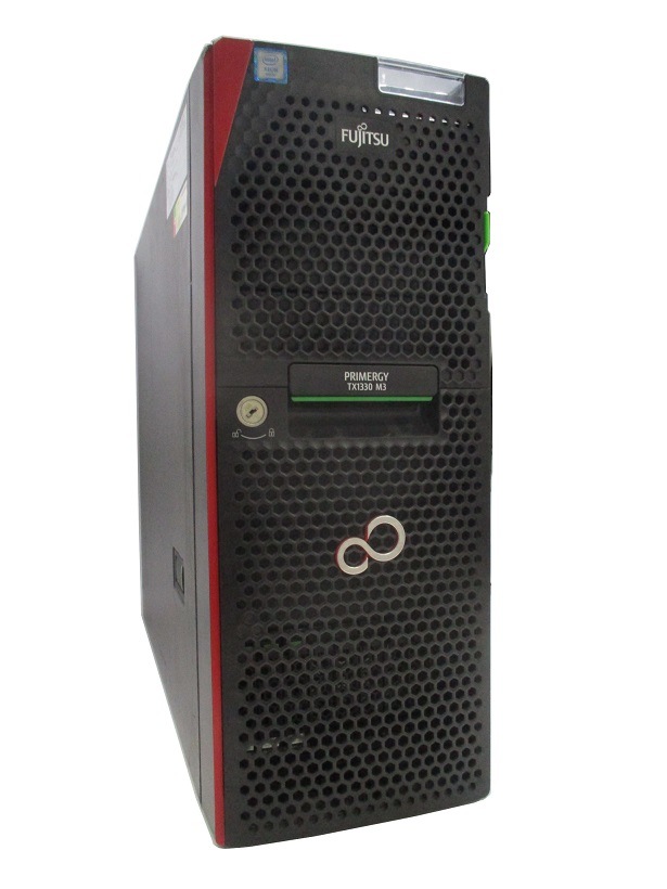 富士通PRIMERGYTX1330M3（XeonE3-1230v6, メモリ16GB, HDD1TBx3）（Xeon E3-1230v6 / 無し ）