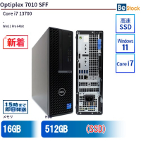 Optiplex7010SFF【中古】Core i7 13700 16GB 512GB SSD Win11 Pro 64bit(Core i7 13700 (2.1GHz) / Windows 11 Pro 64bit )