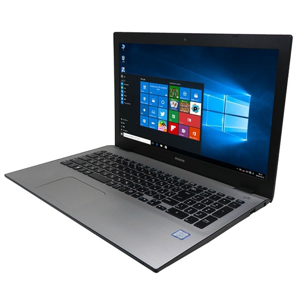 中古ノートパソコン: MOUSE COMPUTER MB-H550BN1-SH(Core i5-7200U/8GB/SSD128GB+HDD1TB/15インチフルHD液晶/WINDOWS10)（Core i5-7200U / Windows 10 64bit ）