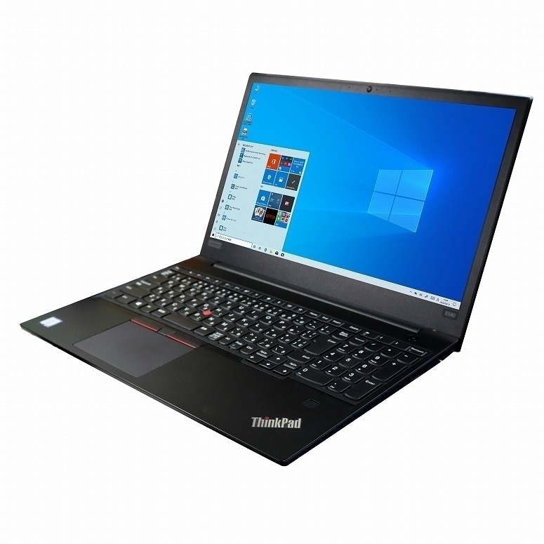 lenovo ThinkPad E585（1751972） ノートパソコン Ryzen 5 2500U 8GBメモリー 256GB SSD 15インチフルHD液晶 中古品（Ryzen 5 2500U / Windows 10 64bit ）