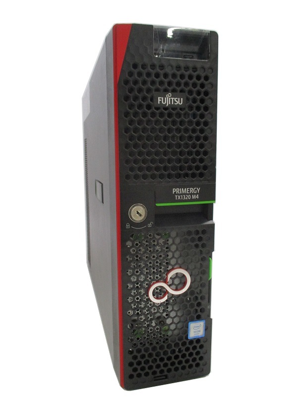 富士通PRIMERGY TX1320M4(XeonE-2124, メモリ16GB) 中古単体サーバー（Xeon E-2124 / OS無 ）