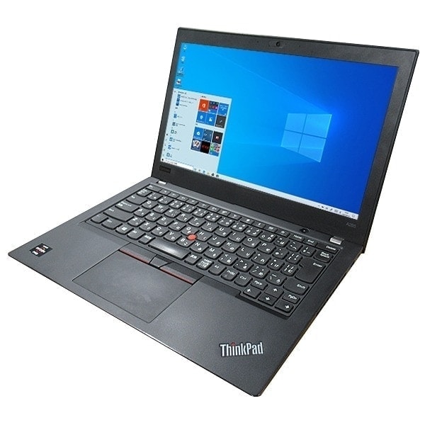 【中古】lenovoThinkPadA285（1751893）- Ryzen5 Pro 2500U / メモリー8GB / SSD128GB / 12インチ液晶（Ryzen5 Pro 2500U / Windows 10 64bit ）