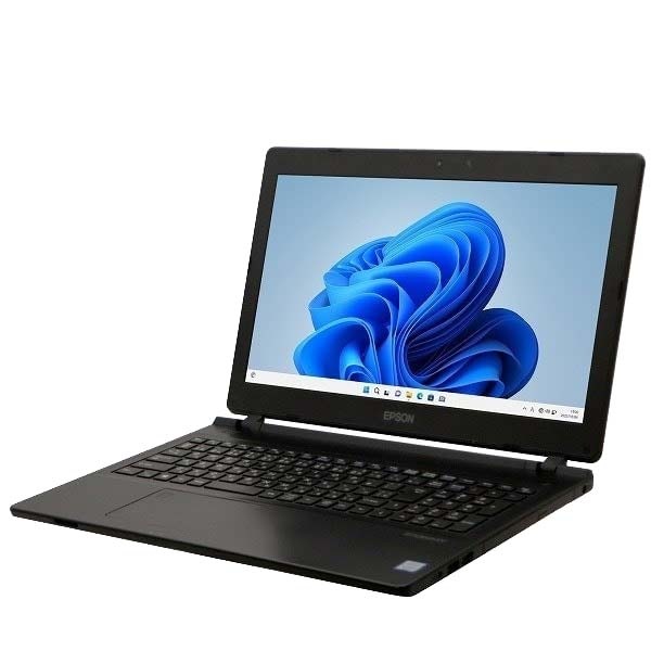 EPSON Endeavor NJ4300E 15インチ液晶ノートパソコン Core i5-8265U 8GBメモリー SSD120GB（Core i5-8265U / Windows 11 64bit ）