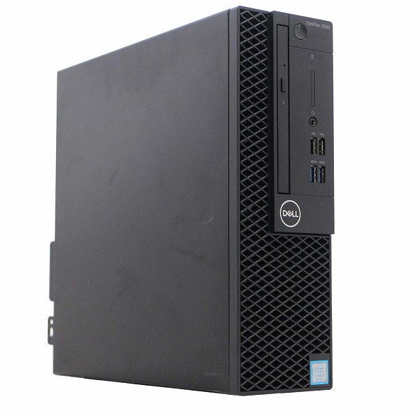 中古DELLOPTIPLEX3060SFF(Corei3-8100/メモリー8GB/SSD256GB/DVDマルチ)（Corei3-8100 / Windows 11 64bit ）