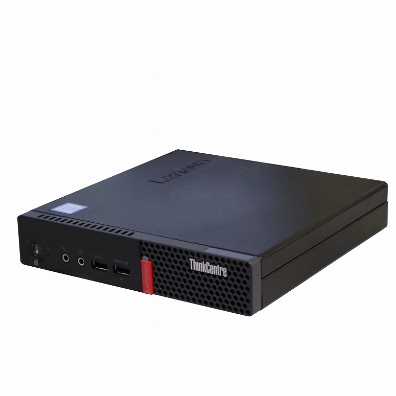 中古 Lenovo ThinkCentre M710q デスクトップパソコン（Core i5-7100T / Windows 10 64-bit ）