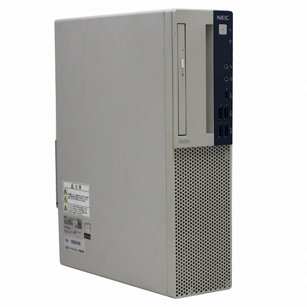 NECMateME-6 Desktop PC with Core i3-9100 Processor, 8GB Memory, and 500GB HDD - 中古（Core i3-9100 / Windows 11 64-bit ）