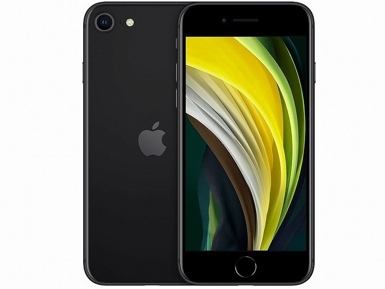 中古Appledocomo(SIMロック解除済み)iPhoneSE(第2世代)64GBMX9R2J/Aブラック（ /  ）