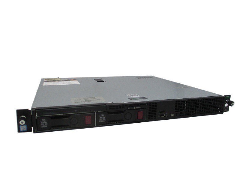 HP Proliant DL20 Gen9 XeonE3-1220v5（XeonE3-1220v5 / 無 (Not included) ）