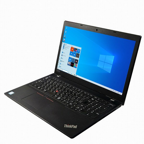 中古 Lenovo ThinkPad L580 15インチ液晶ノートパソコン（Core i3-7020U / Windows 10 64bit ）