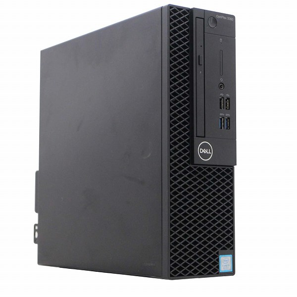 中古DELL OPTIPLEX 3060SFF デスクトップパソコン（Core i3-8100 / Windows 11 64bit ）