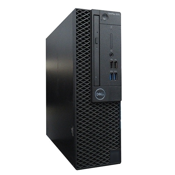 DELL OPTIPLEX 3070SFF クアッドコア/Core i3-8100/メモリ8GB/SSD128GB+HDD500GB/DVDマルチ（Core i3-8100 / Windows 11 64bit ）