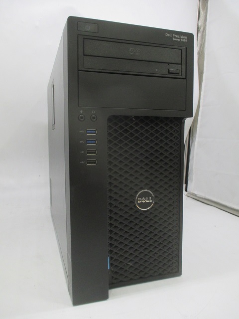 DELL PRECISION 3620 Tower (XeonE3-1245v5, メモリ32GB, QuadroP620)（XeonE3-1245v5 / OS無 ）