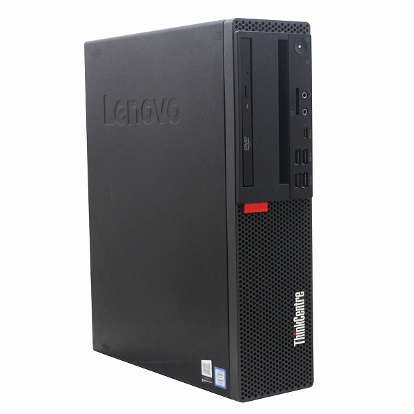 中古 Lenovo ThinkCentre M720s デスクトップパソコン(Core i3-8100, メモリー8GB, SSD128GB, DVDマルチ)(Core i3-8100 / Windows 11 64bit )