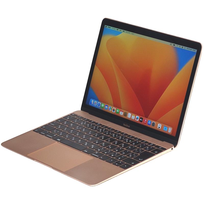 Apple MacBook CTO [2017] 12インチ液晶中古ノートパソコン（Core i5-7Y54 / MacOS Ventura ）