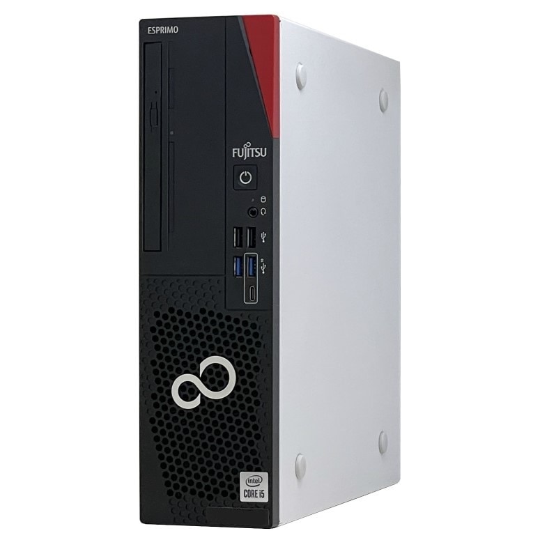 富士通ESPRIMOD7010/E デスクトップパソコン Corei5-10500 16GBメモリ SSD500GB+HDD500GB 中古（Core i5-10500 / Windows 11 64bit ）