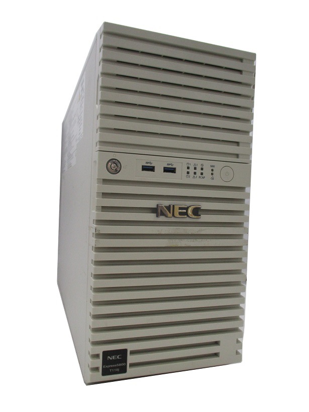 NEC Express5800/T110j(N8100-2816Y)中古 単体 XeonE-2226G メモリ16GB HDD300GBx4（XeonE-2226G / 無 ）