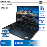 Dell Vostro3590 中古 Laptop with Core i5 10210U, 8GB DDR4, 256GB SSD（Core i5 10210U (1.6GHz) 10th Gen / Win11 Pro 64bit ）