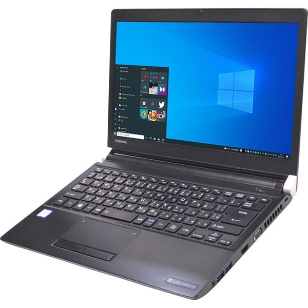 中古東芝dynabookR73/BN 13インチ液晶ノートパソコン（Core i5-7300U / Windows 10 64bit ）