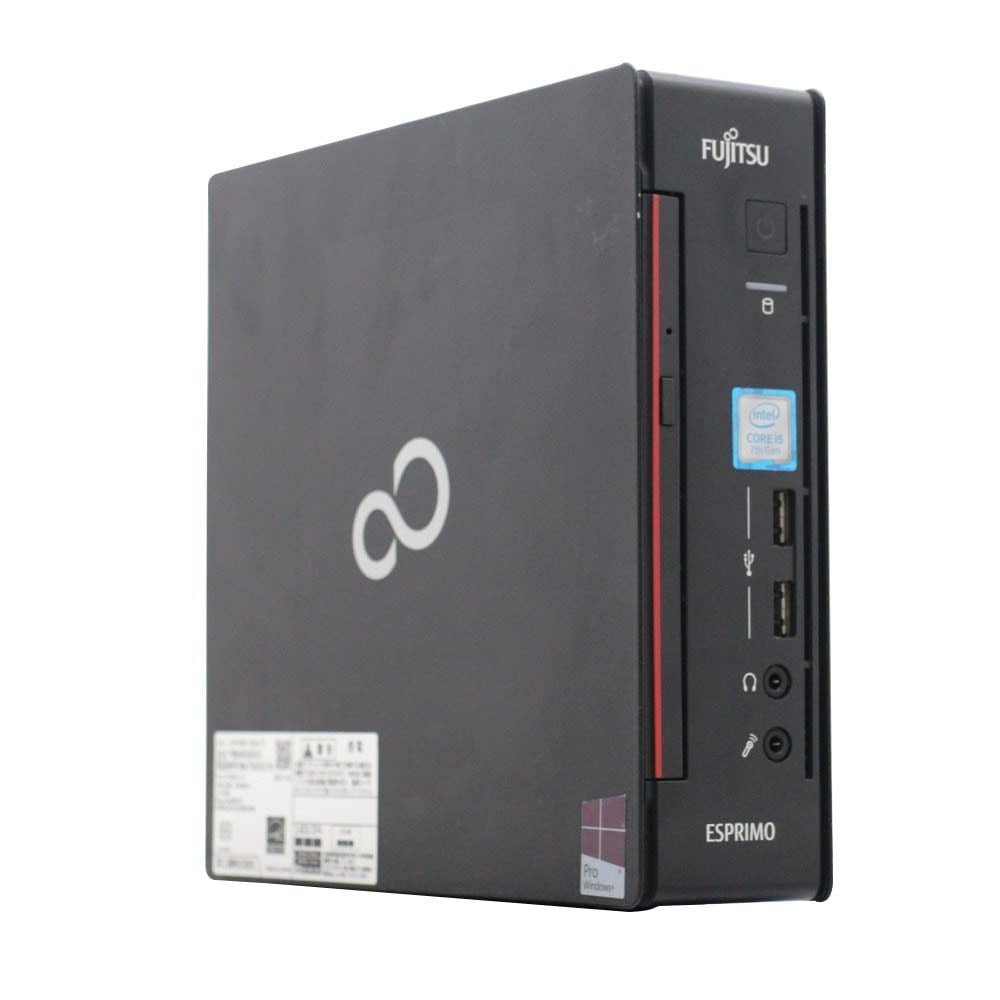 富士通ESPRIMOQ556/Rデスクトップパソコン（中古）（Core i5-7500T / Windows 10 64bit ）
