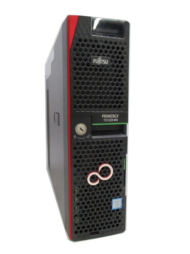 富士通PRIMERGYTX1320M4 XeonE-2124 単体（XeonE-2124 / OS無 ）