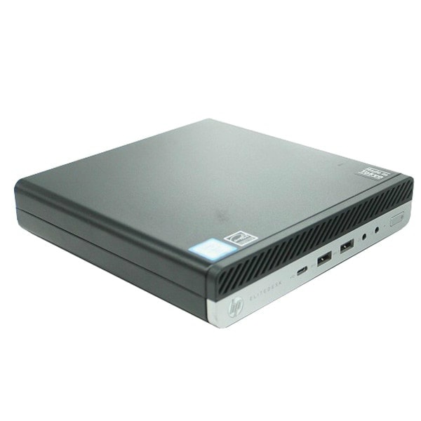 HP EliteDesk 800 G4 DM Desktop PC（Intel Core i3-8100T / Windows 11 64bit ）