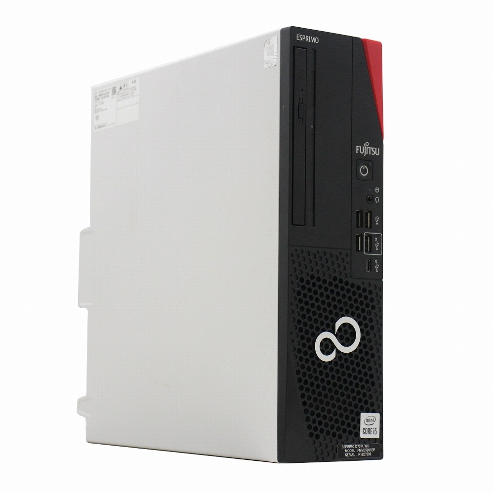 富士通ESPRIMOD7011/G デスクトップパソコン（Core i5-10505 / Windows 11 64bit ）