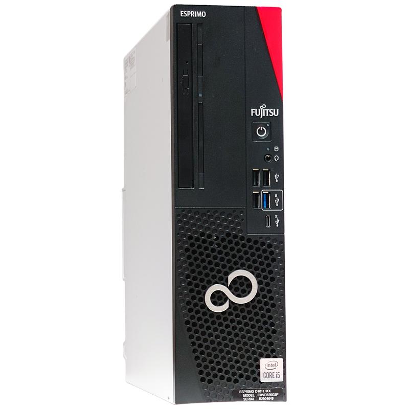 富士通ESPRIMOD7011/KX デスクトップパソコン（中古）（Core i5-10505 / Windows 11 64bit ）