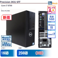 Precision3431SFF（Core i7 8700 (第8世代) / Win11 Pro 64bit ）