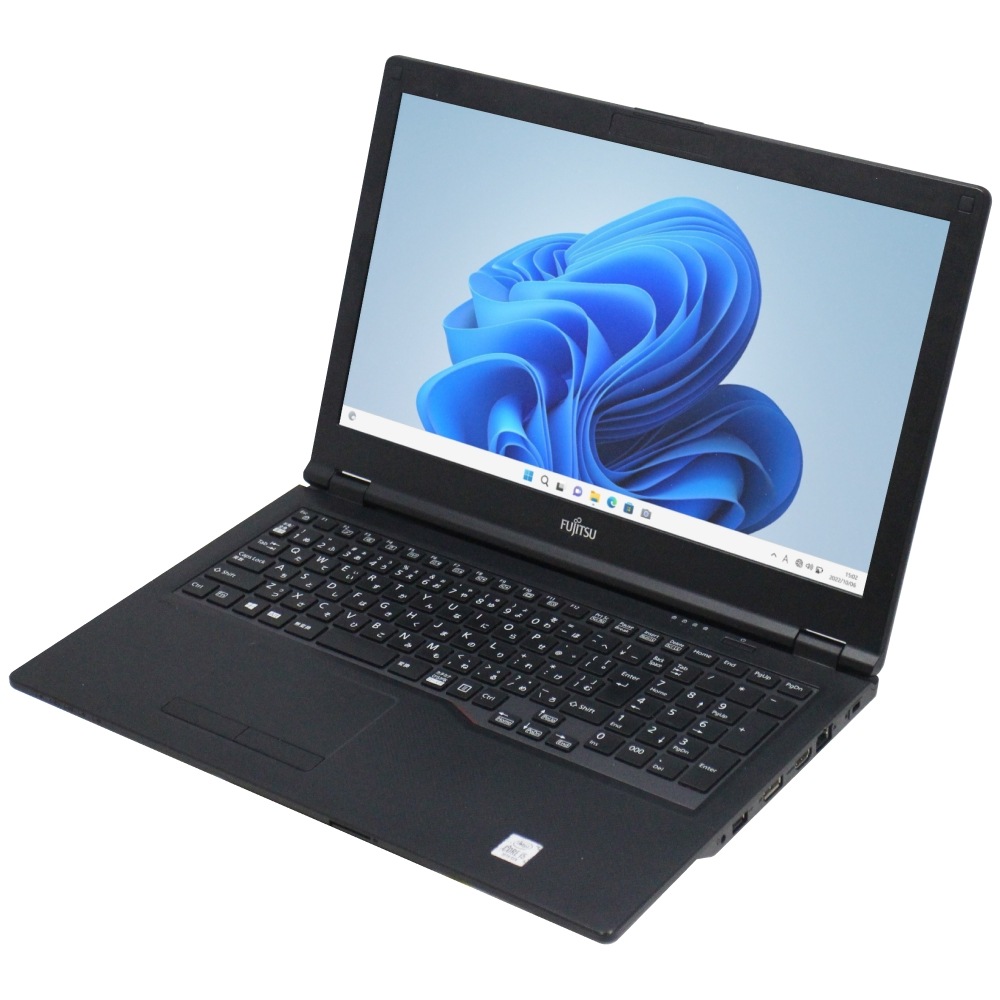 富士通LIFEBOOK E5510/D 15インチノートパソコン(Corei5-10310U/メモリー8GB/SSD256GB/無線LAN)（Corei5-10310U / Windows 11 64bit ）