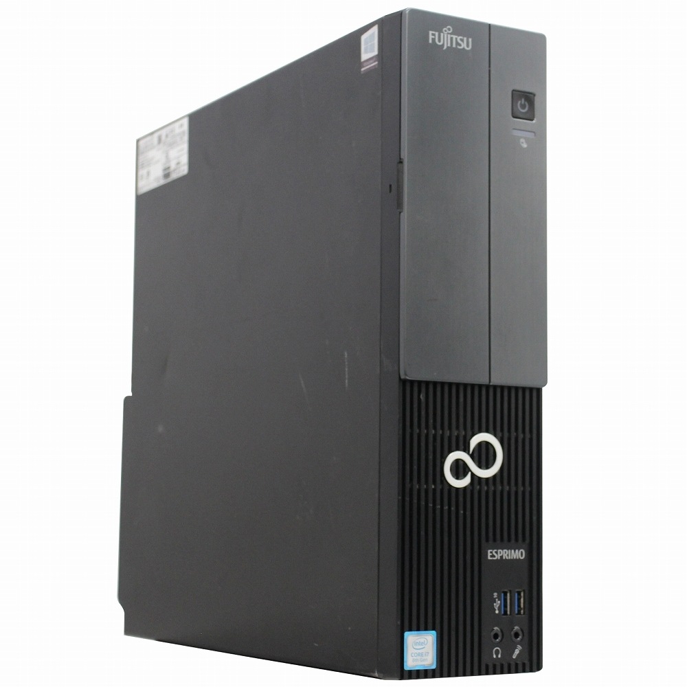 富士通ESPRIMOWD2/D1 デスクトップパソコン（Intel Core i7-8700 / Windows 11 64ビット ）