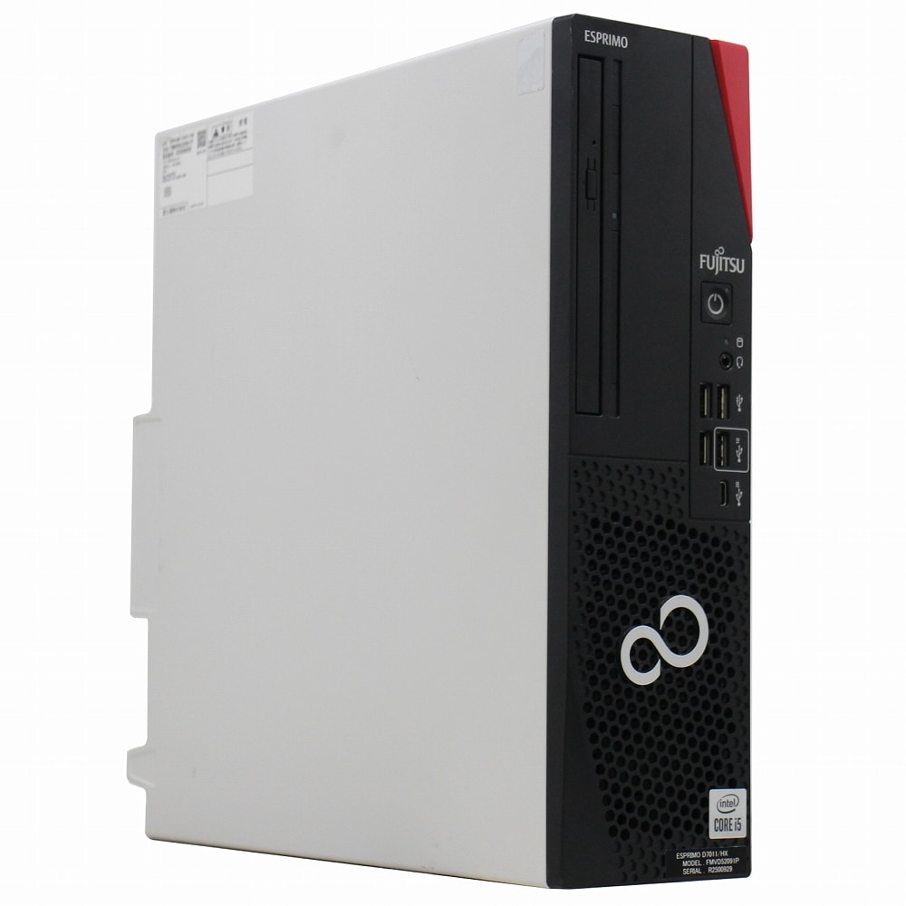 富士通ESPRIMOD7011/KX デスクトップパソコン（Core i5-10505 / Windows 11 64bit ）